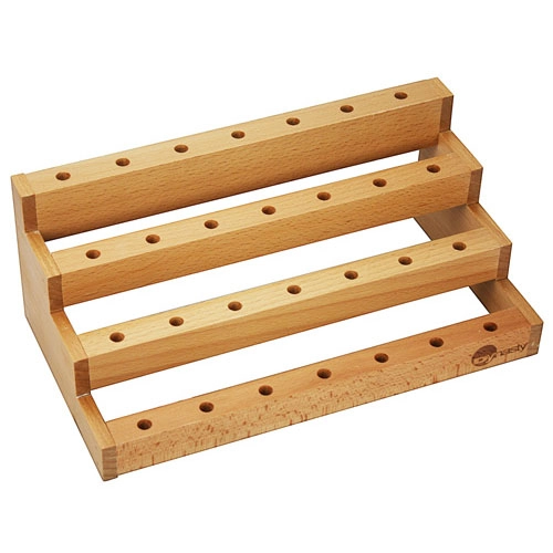 Suporte Madeira P/28 Tampas Vinho