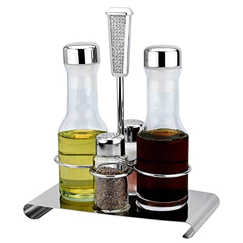 Galheteiro Regent 4pcs Aco Inox Glitter