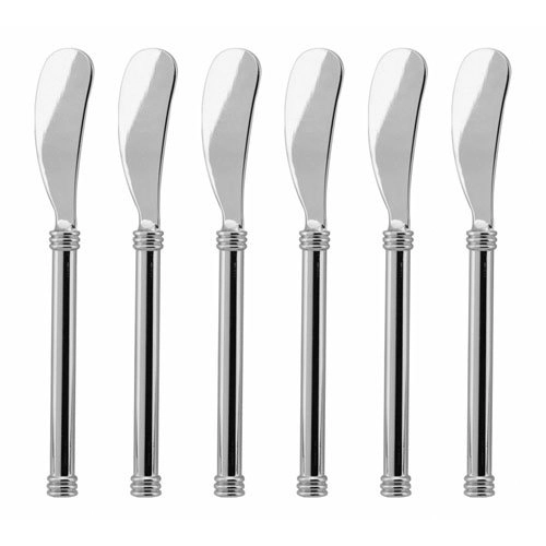 Jg 6 Espatulas Regent 14cm Prata