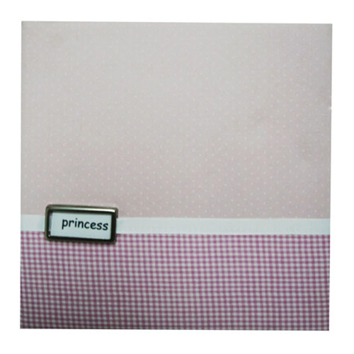 Mural Tecido Dynasty Rosa 20x20cm Princess