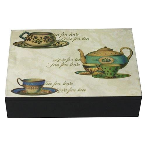 Caixa P/cha Full Fit Mdf 25x18cm Girly