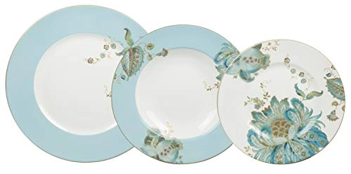 Ap.jantar 18 Pcs Full Fit Porc.eliza Spring Blue