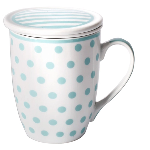 Caneca C/tampa Full Fit 300ml Turquesa