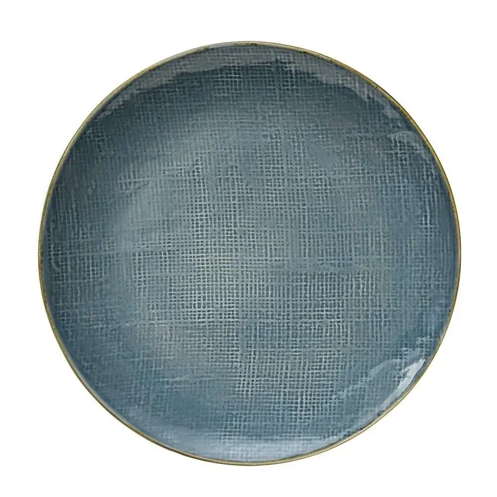 Prato Raso L´Hermitage Tissú Azul 27 cm - Cada