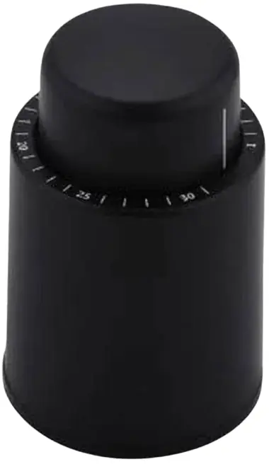 Tampa Pressao P/vinho Preta Fracalanza