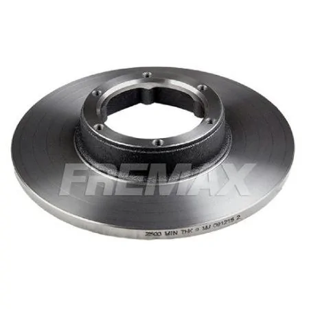 Disco de Freio Dianteiro Sólido 3 Furos - FREMAX BD2500