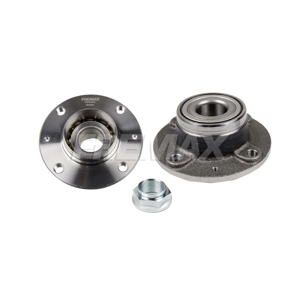 Cubo de Roda Traseiro com Rolamento sem ABS - FREMAX FWB0008