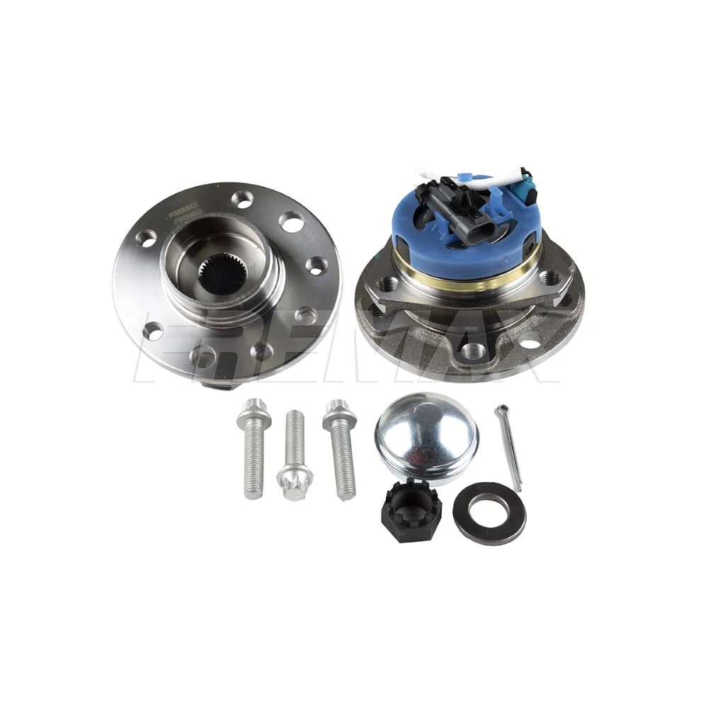 Cubo de Roda Dianteiro com Rolamento com ABS 5 Furos - FREMAX FWB0053