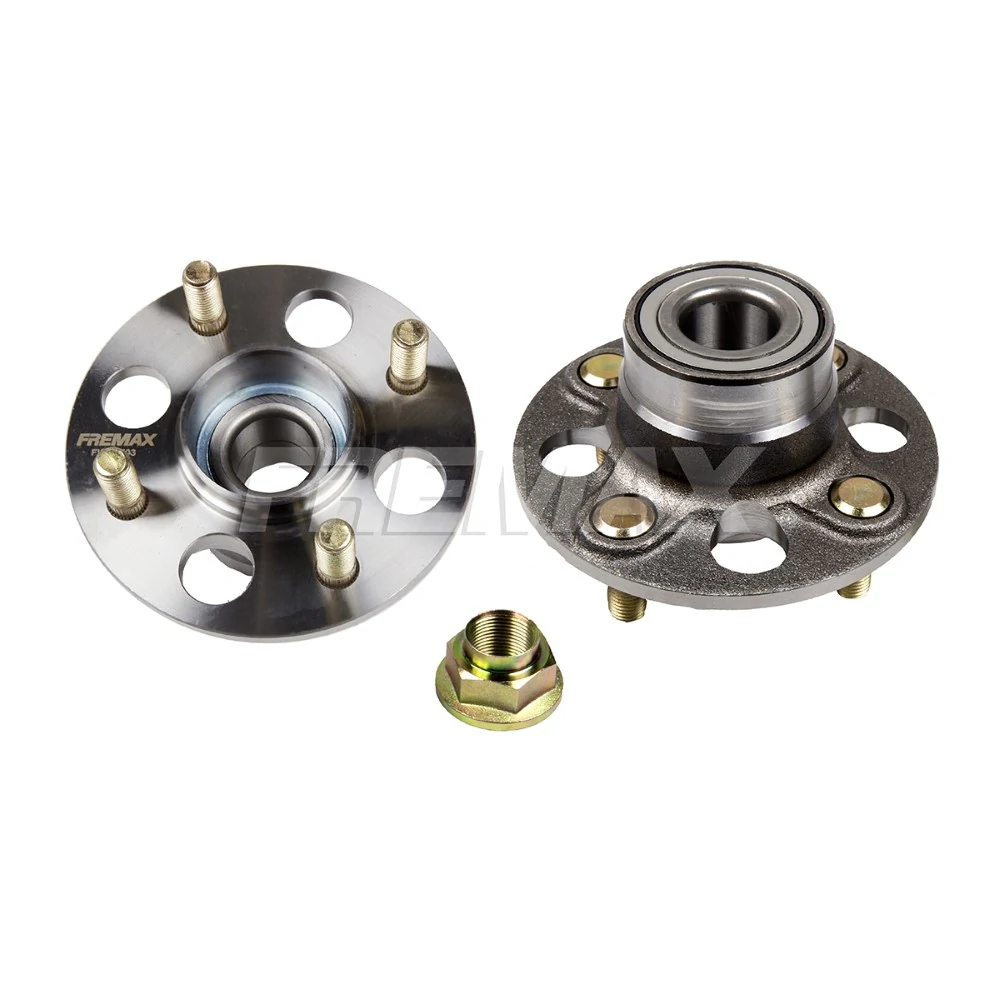 Cubo de Roda Traseiro HONDA FIT com Rolamento sem ABS - FREMAX FWB0503