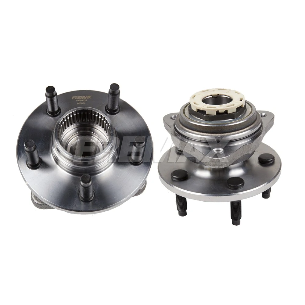 Cubo de Roda Dianteiro FORD RANGER com Rolamento sem ABS - FREMAX FWB0530