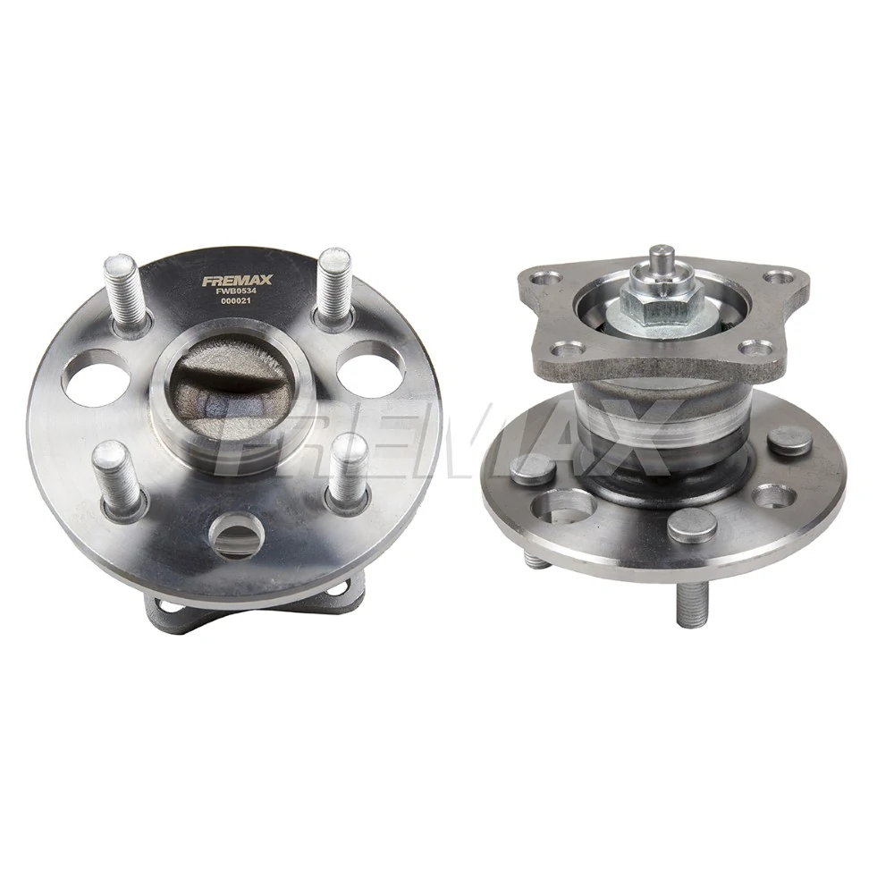 Cubo de Roda Traseiro TOYOTA COROLLA com Rolamento sem ABS - FREMAX FWB0534