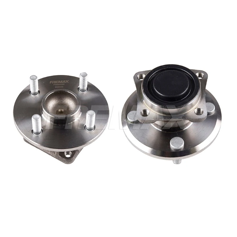 Cubo de Roda Traseiro TOYOTA COROLLA/FIELDER com Rolamento sem ABS 4 Furos - FREMAX FWB0540