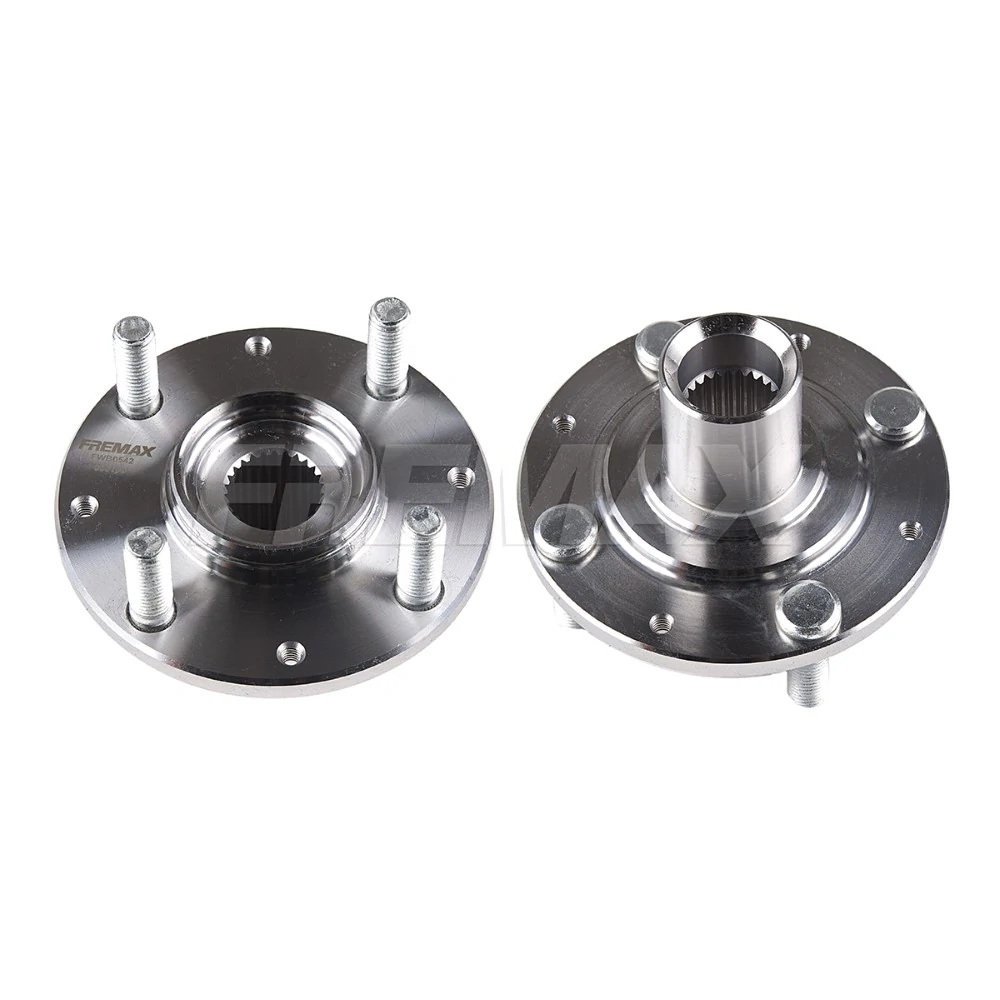 Cubo de Roda Dianteiro HONDA FIT 4 Furos sem Rolamento sem ABS - FREMAX FWB0542