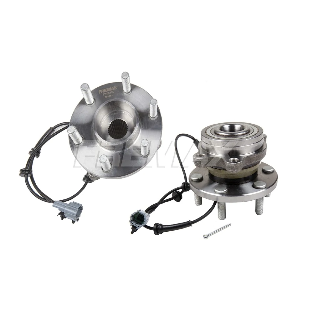 Cubo de Roda Dianteiro com Rolamento com ABS - FREMAX FWB0562