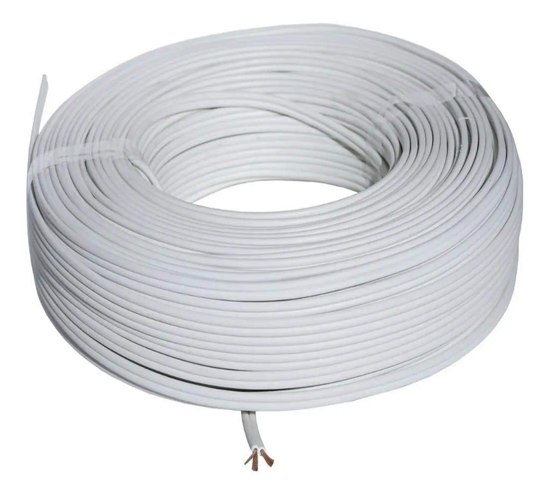 Fio Cabo Paralelo Branco Voltflex - 4,00mm / 10 Metros