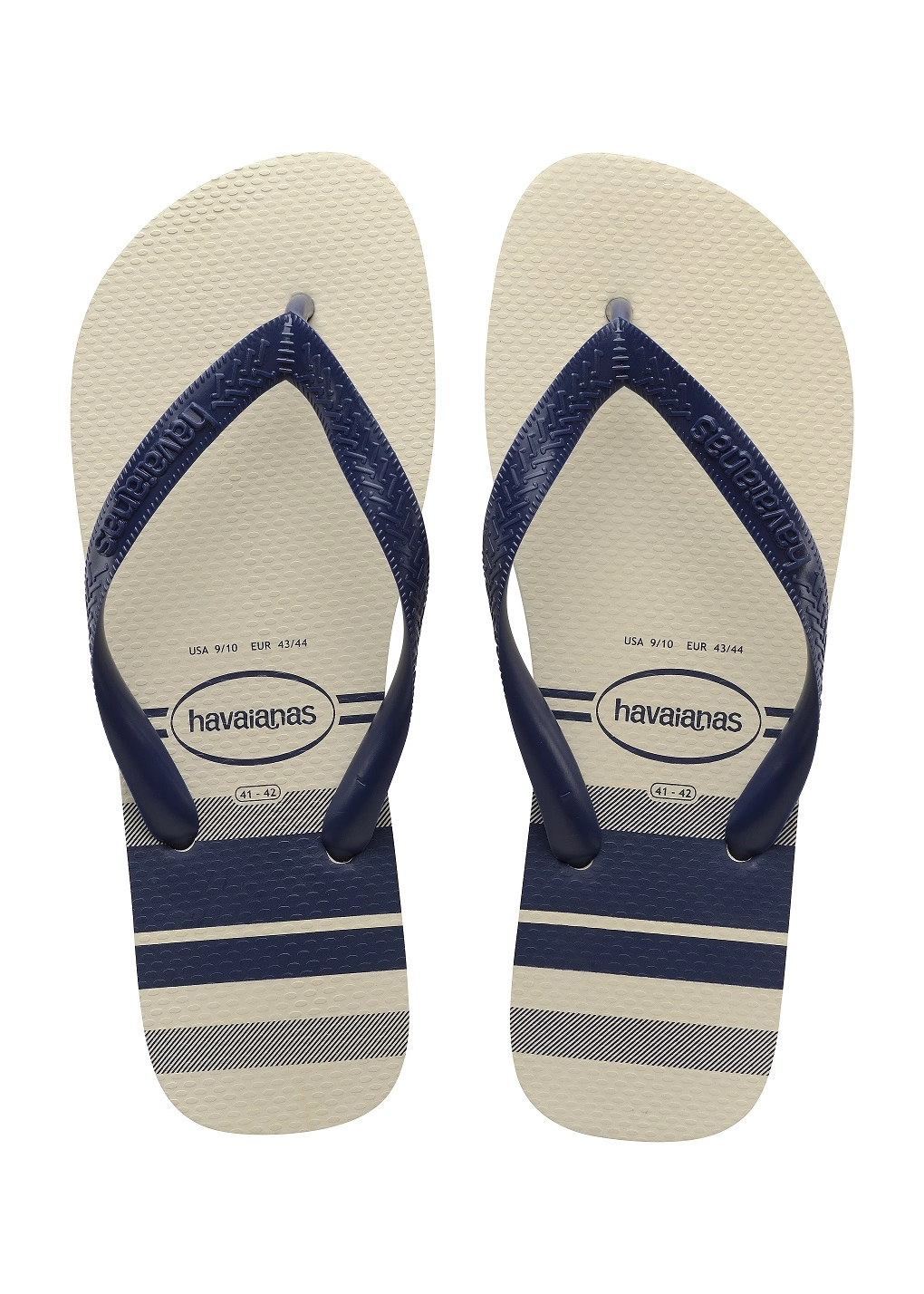 Sandalia Havaianas Top Basic 41/42 Bege Palha
