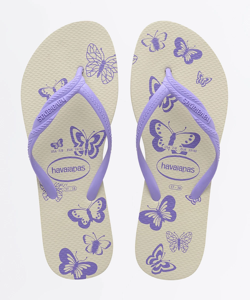 7012420 Sandalias Havaianas F Alto Astral Gd Mi F0 Sandalias Havaianas Fantasia Alto Astral Bege Pal
