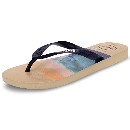 Sandalia Havaianas Hype 45/46 Bco/bco/azul