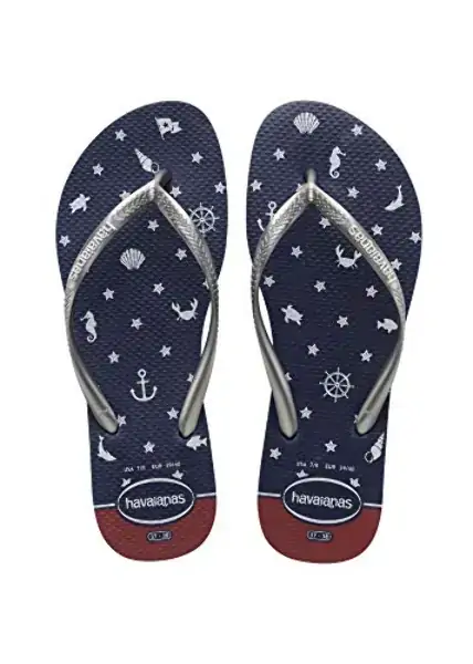 Chin Havaianas Slim Nautical Mar/pta 37/38