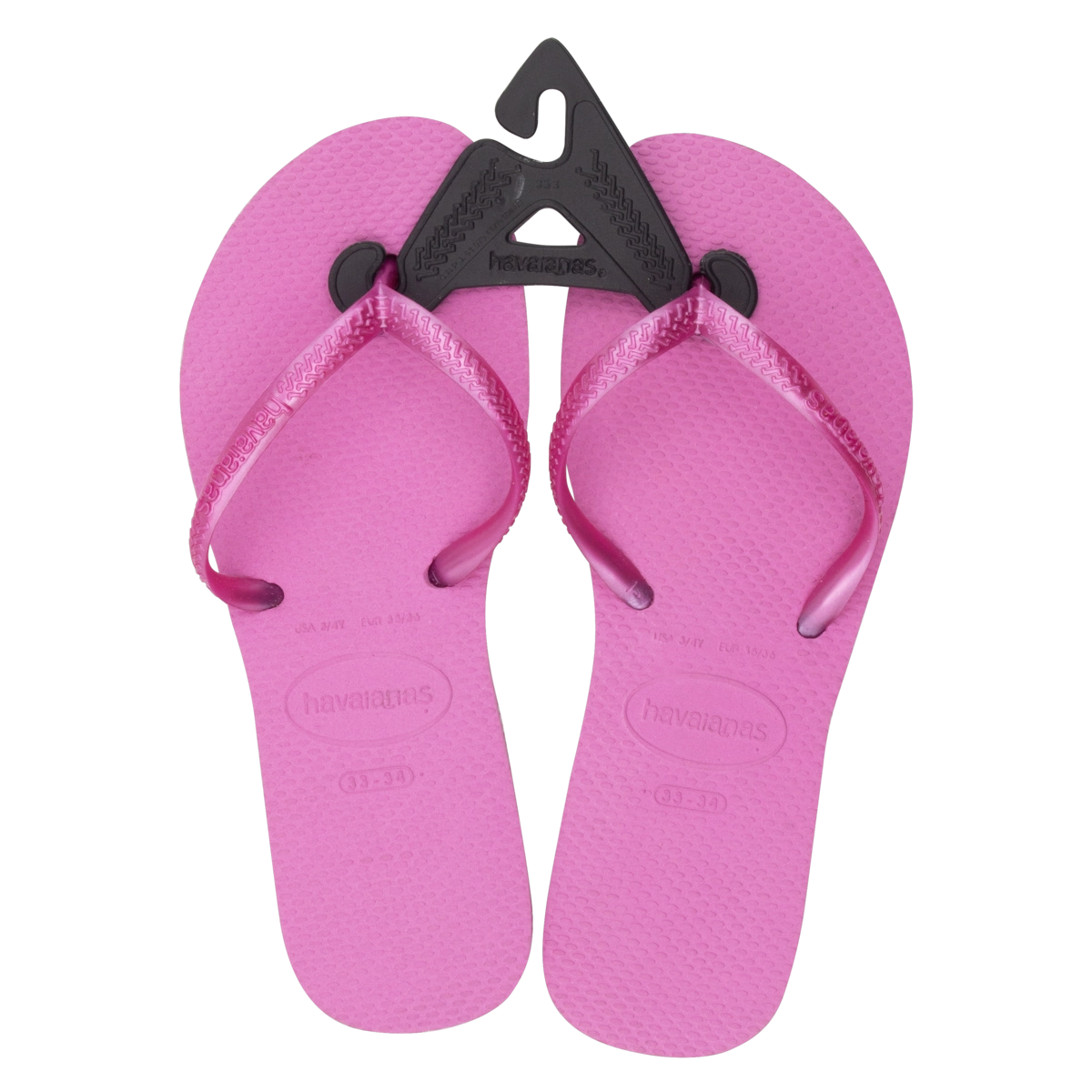 Sandália Rosa Batom Flat Havaianas N 33/34