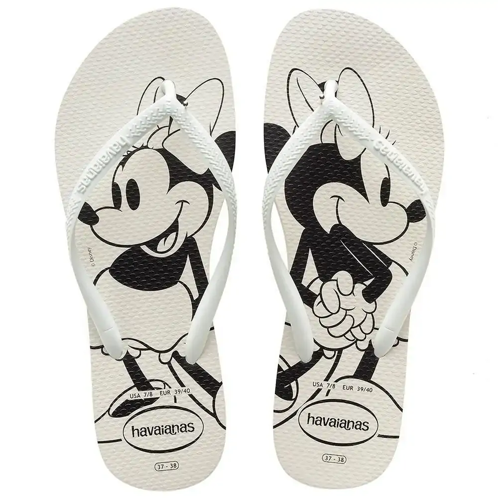 Sand Havaianas Slim Disney 41/42 Branco