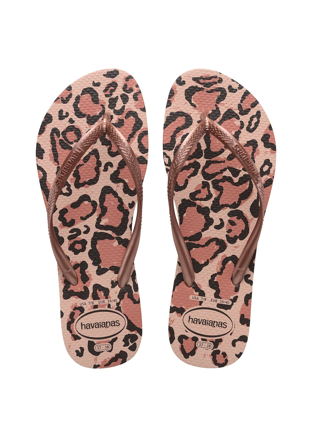 Sand.havaianas Slim Animals N 39/40 Rsa