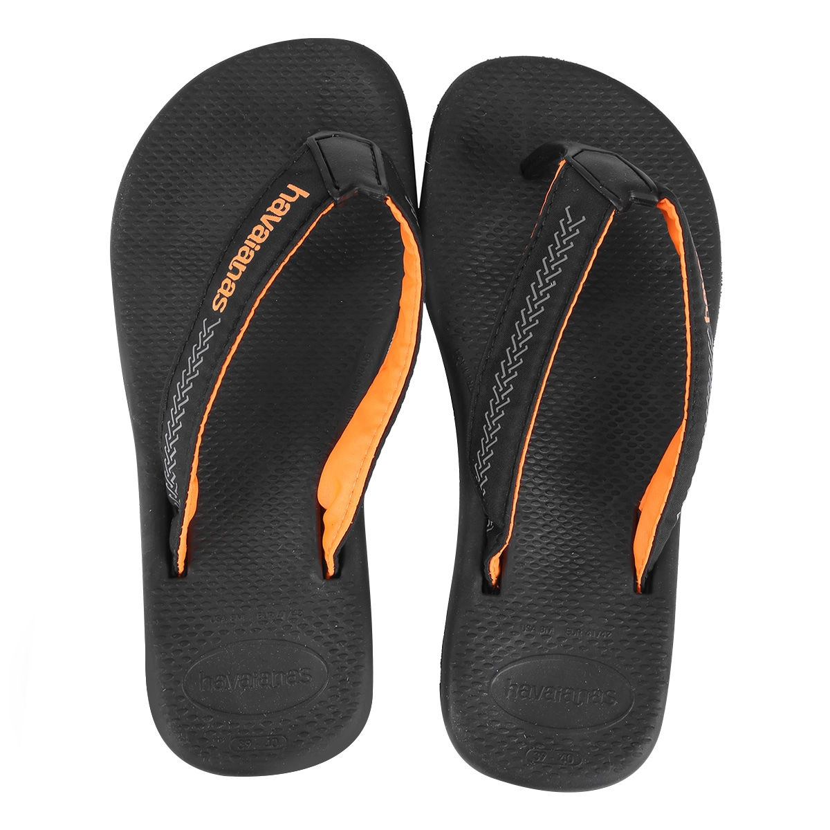 Sandalias Surf Pro Preto/preto 39/40 88g Havaianas