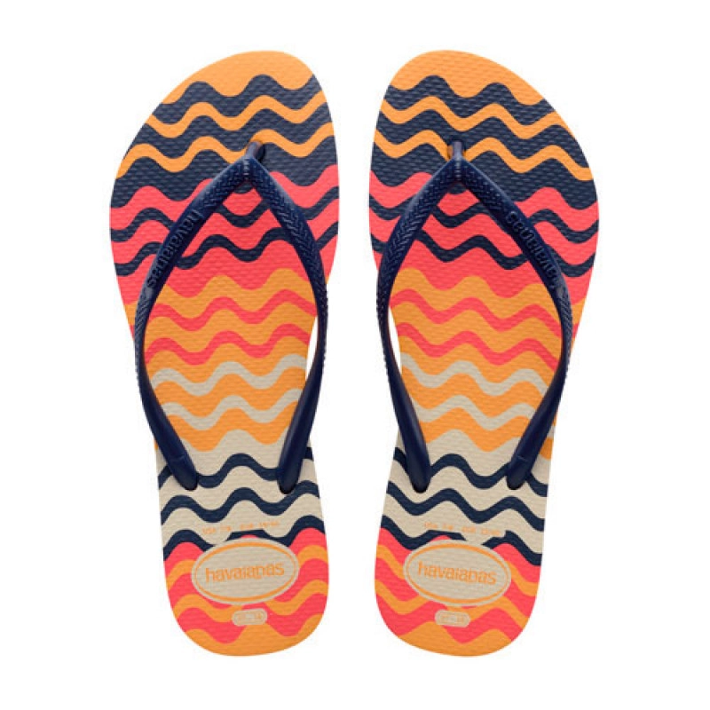 7013009 Sandalias Havaianas Slim Harmony Gd F0 Sandalias Havaianas Slim Harmony Fc Bege Palha