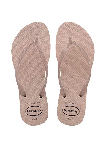 7012962 Sandalias Havaianas Slim Gloss Gd F0 Sandalias Havaianas Slim Gloss Fc Rosa Ballet