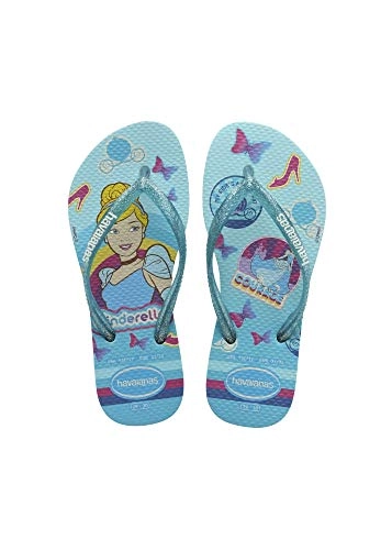 7007018 Sandalias Havaianas Kds Slim Princess Gd J2 Sandalias Havaianas Kids Slim Princess Azul Ceu