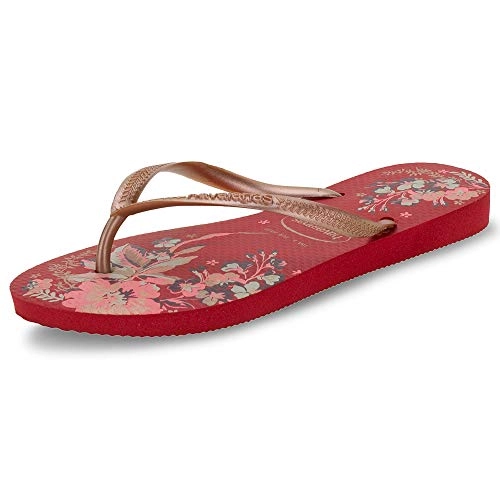 7009280 Sandalias Havaianas Slim Organic Gd F0 Sandalias Havaianas Slim Organic Fc Vermelho Apache/r