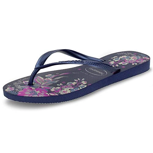 7009280 Sandalias Havaianas Slim Organic Gd F0 Sandalias Havaianas Slim Organic Fc Marinho/marinho