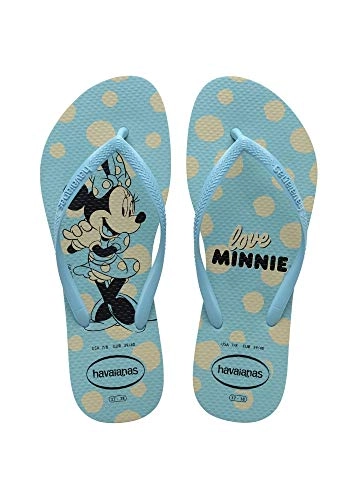 Sandalia Havaianas Slim Disney 37/38 Azul