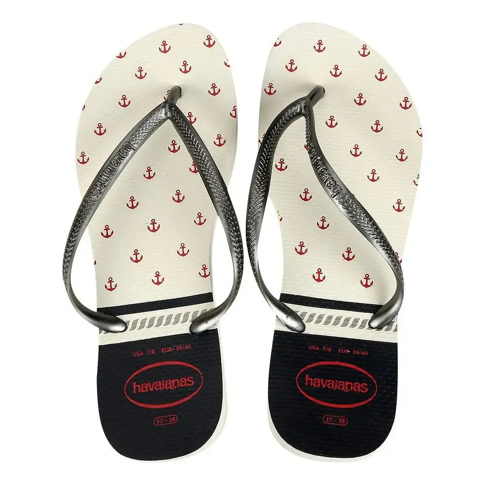 Havaianas Slim Nautical Marinho/verm 35/36
