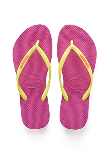 Chinelo Ad Havaianas S/ Logo Pop Rosa Hollyw