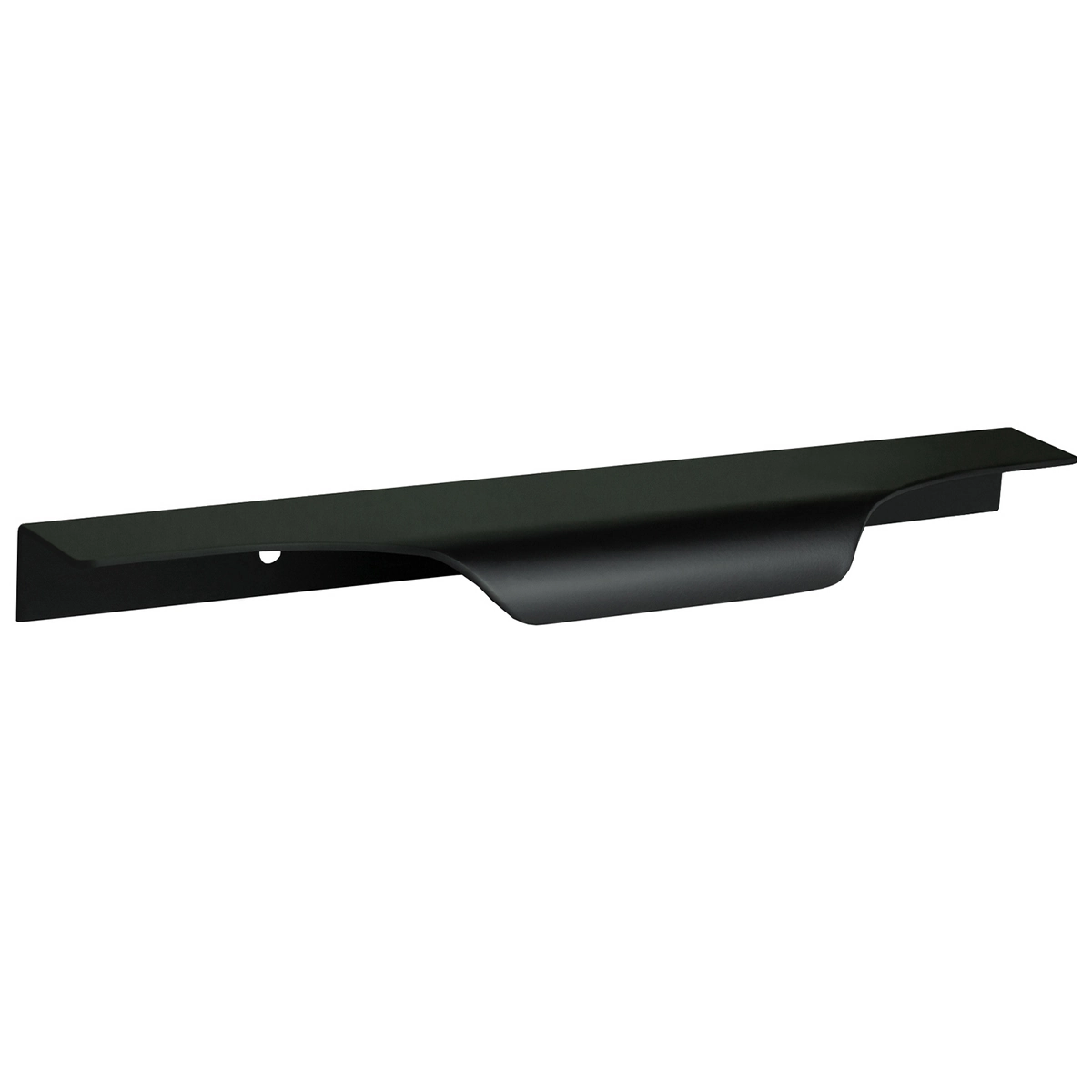 Kit 40 Puxadores Para Móveis Wave Cava Alumínio Preto 180mm Aluminium Decor