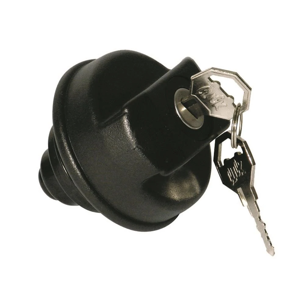 Tampa Bocal do Tanque de Combustível com Chave com Rosca Preta - TANCLICK TC3100