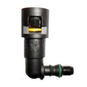 Conector da Mangueira de Combustível 5/16 Pol.X5/16 Pol. 90° Pop Top - TANCLICK QC104