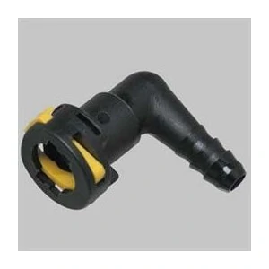 Conector da Mangueira de Combustível 5/16 Pol. 5/16 Pol. 90° 4A - TANCLICK QC142