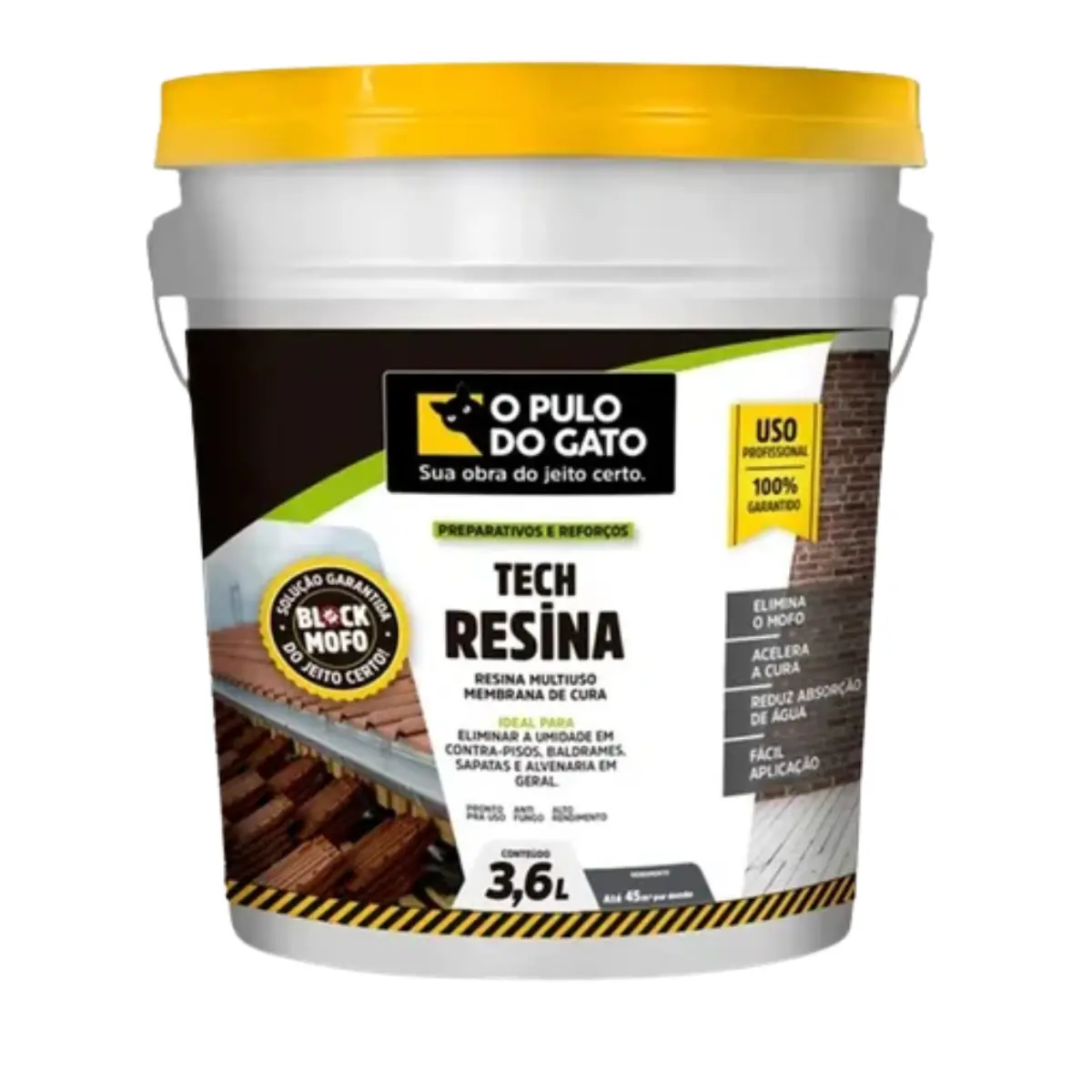 Resina Multiuso Base D agua 3.6l Tech