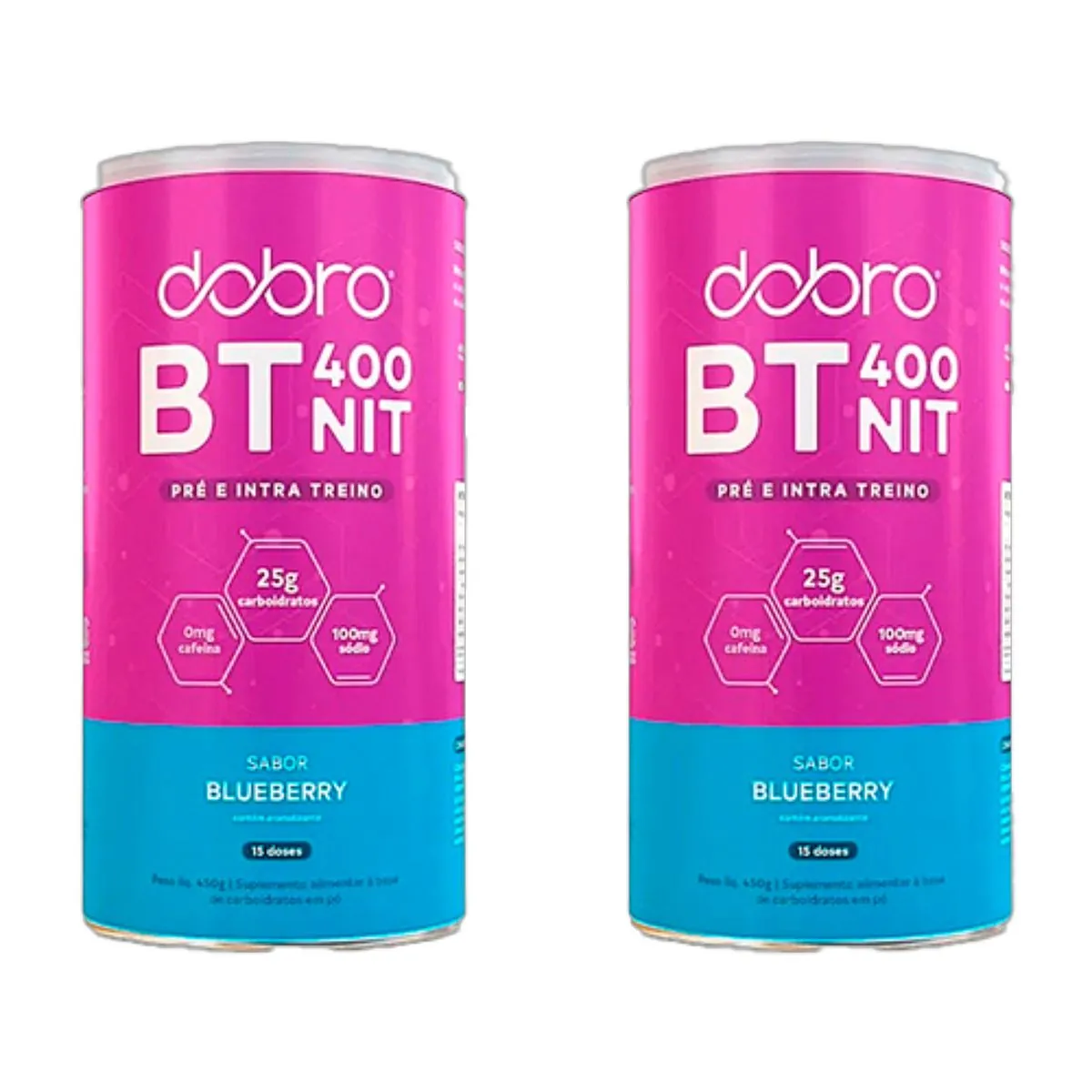 Kit 2X: BT Nitrato 400 Blueberry Dobro 450g