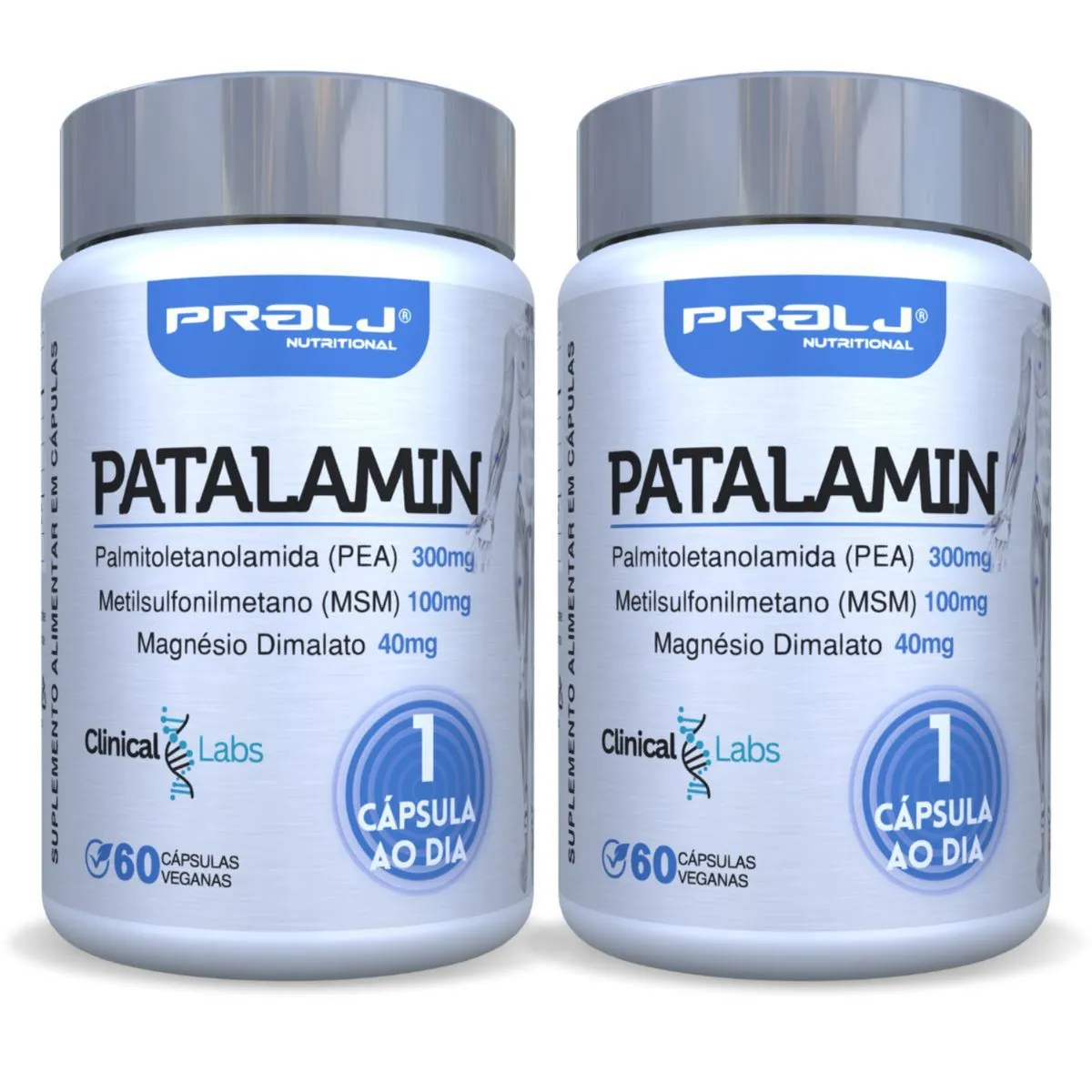 PATALAMIN 500MG 120 CÁPSULAS KIT 2