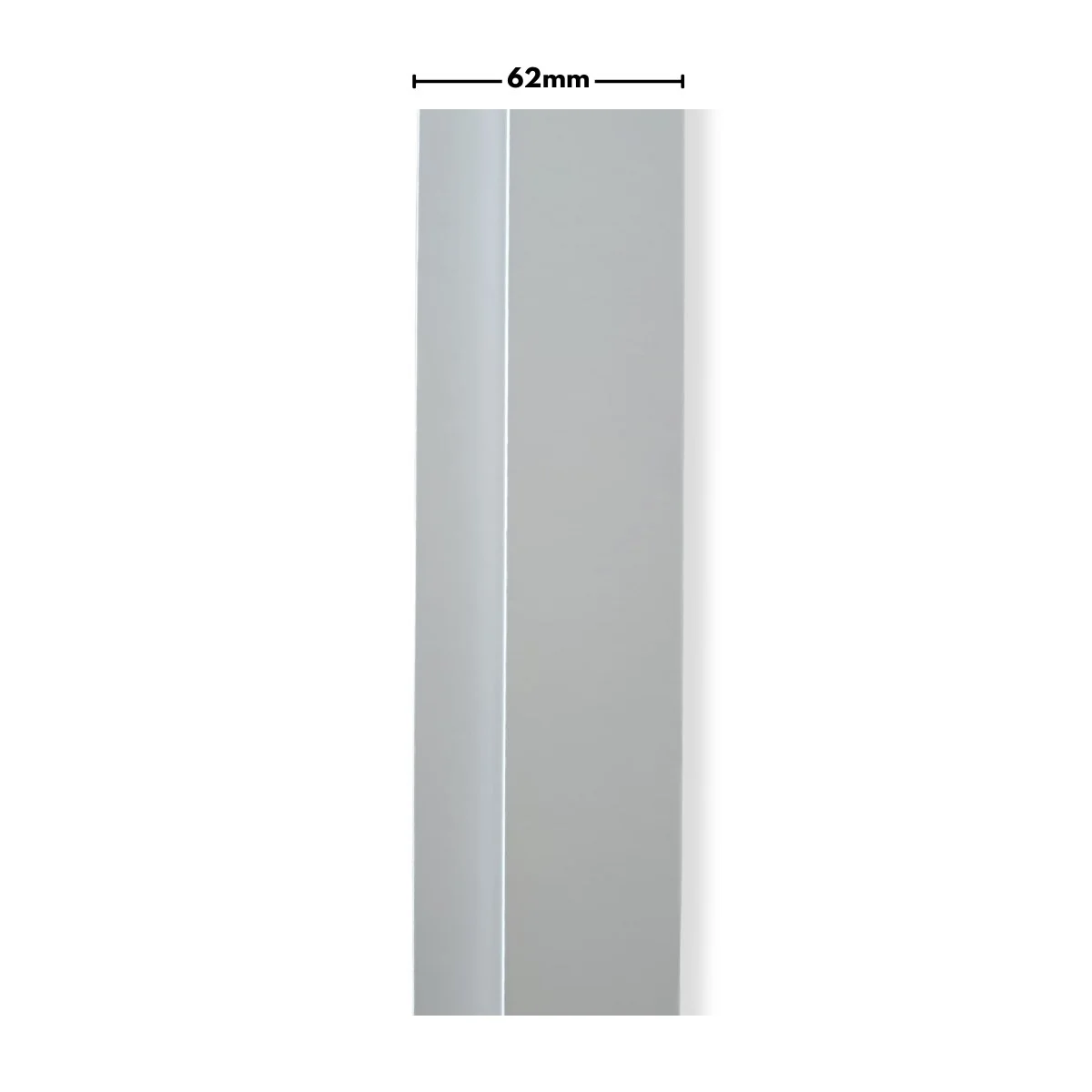 Painel Ripado Mdf 270x6,2x1,8cm - Branco