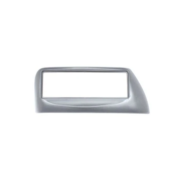 Moldura de Som 1 Din Cinza sem Furo - LUDOVICO 7045