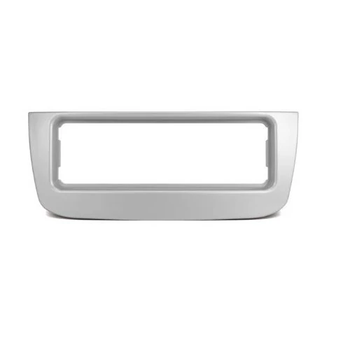 Moldura de Som 1 Din Prata - LUDOVICO 7181T