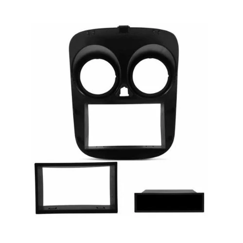 Moldura de Som 1/2 Din Black Piano Chinês/Japonês - LUDOVICO 7176P