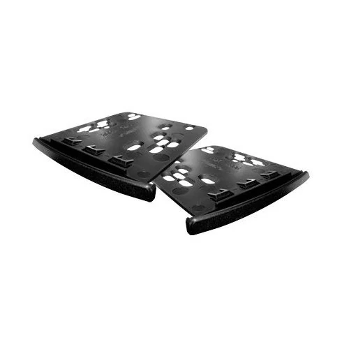Moldura de Som Lateral 2 Din Preta - LUDOVICO 7201