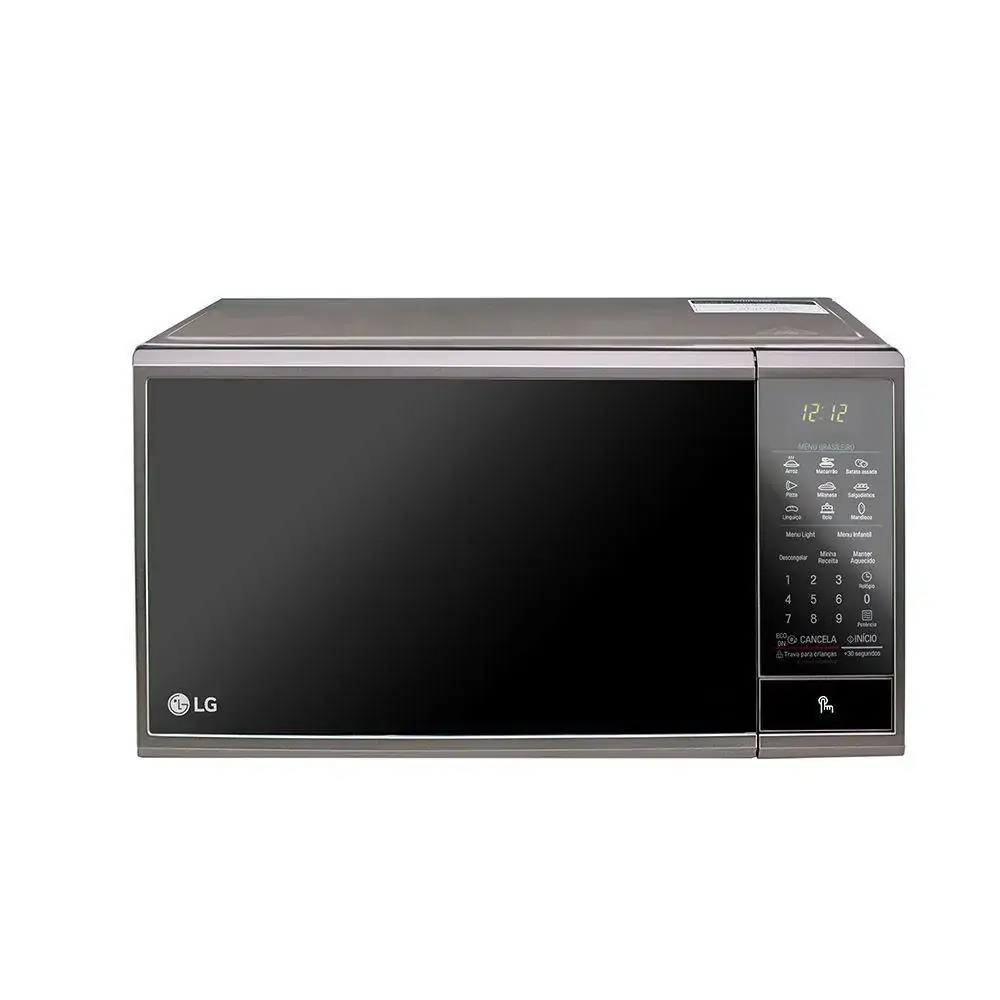 Micro-ondas LG Easy Clean Prata 30 Litros 127V MS3095LR - 110V