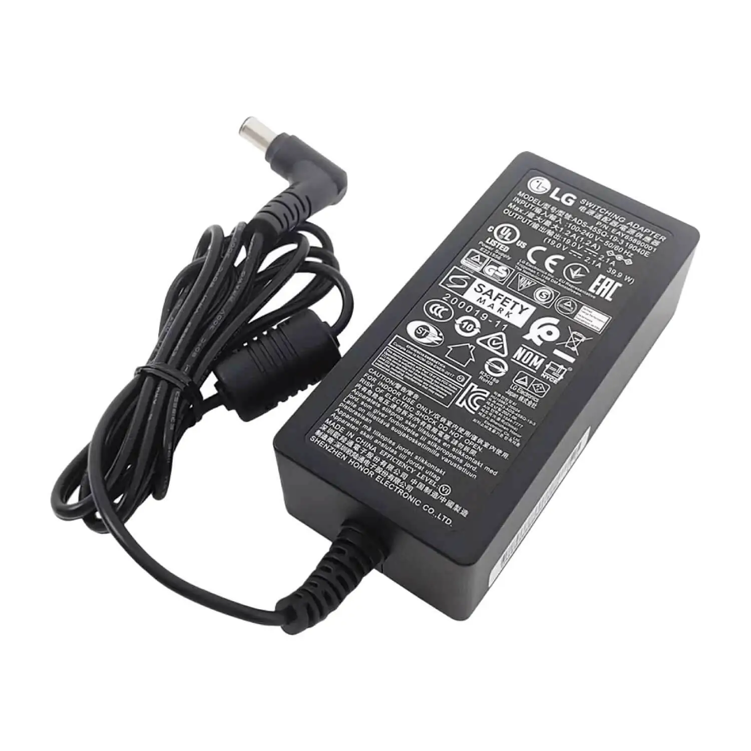 Fonte Monitor Gamer Lg 24gn600 27lg650 19v 2.1a Original