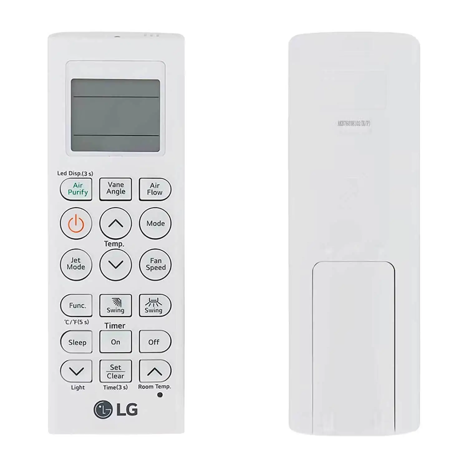 Controle Remoto Ar Lg Quente Frio Akb76038102 Original